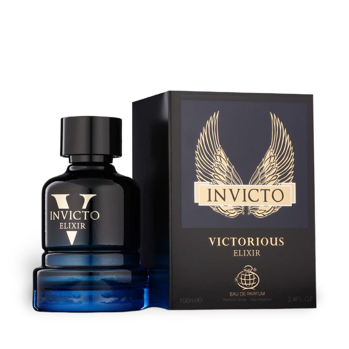 Fragrance World Invicto Victorious Elixir 100 ml Eau De Parfum Spicy scent