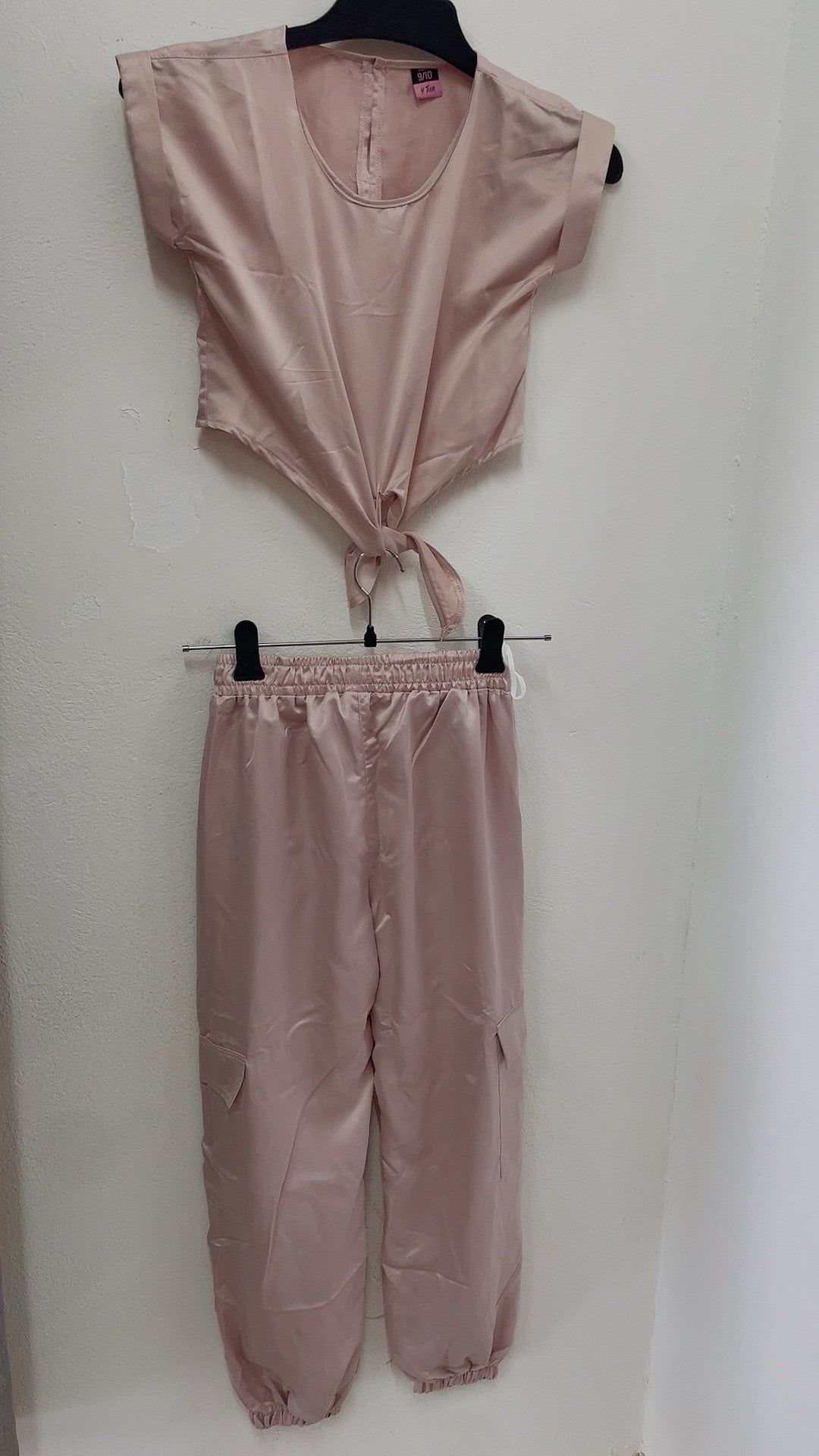 Girls Pink 2pc outfit