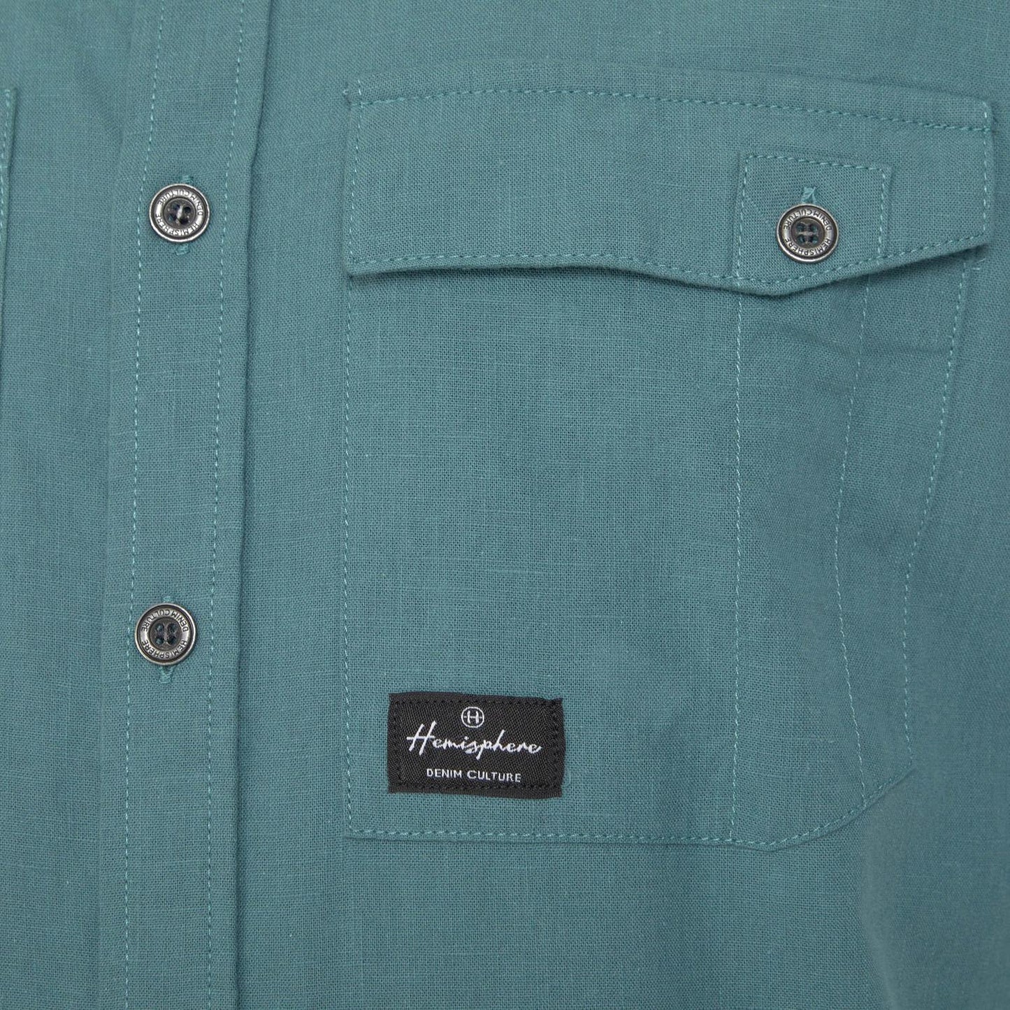 HEMISPHERE
Blue Regular Fit Shirt