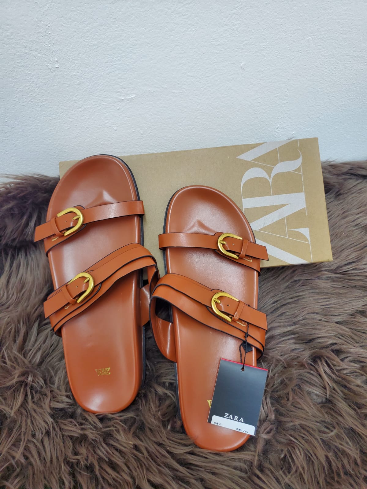 Zara Double Strap Sandals