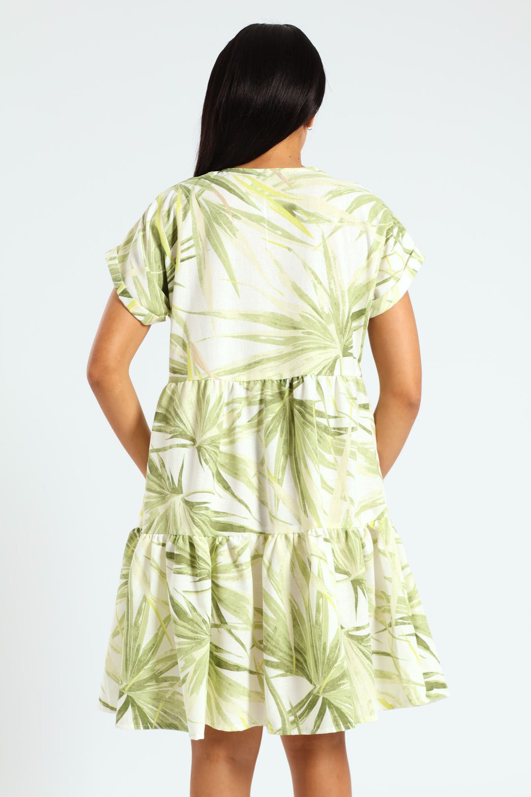 KELSO
V-NECK TIERED DRESS