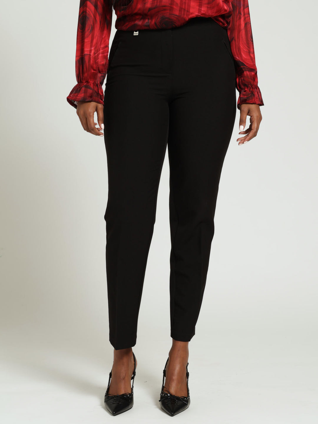 KELSO
INGOT SLIM LEG PANTS - BLACK