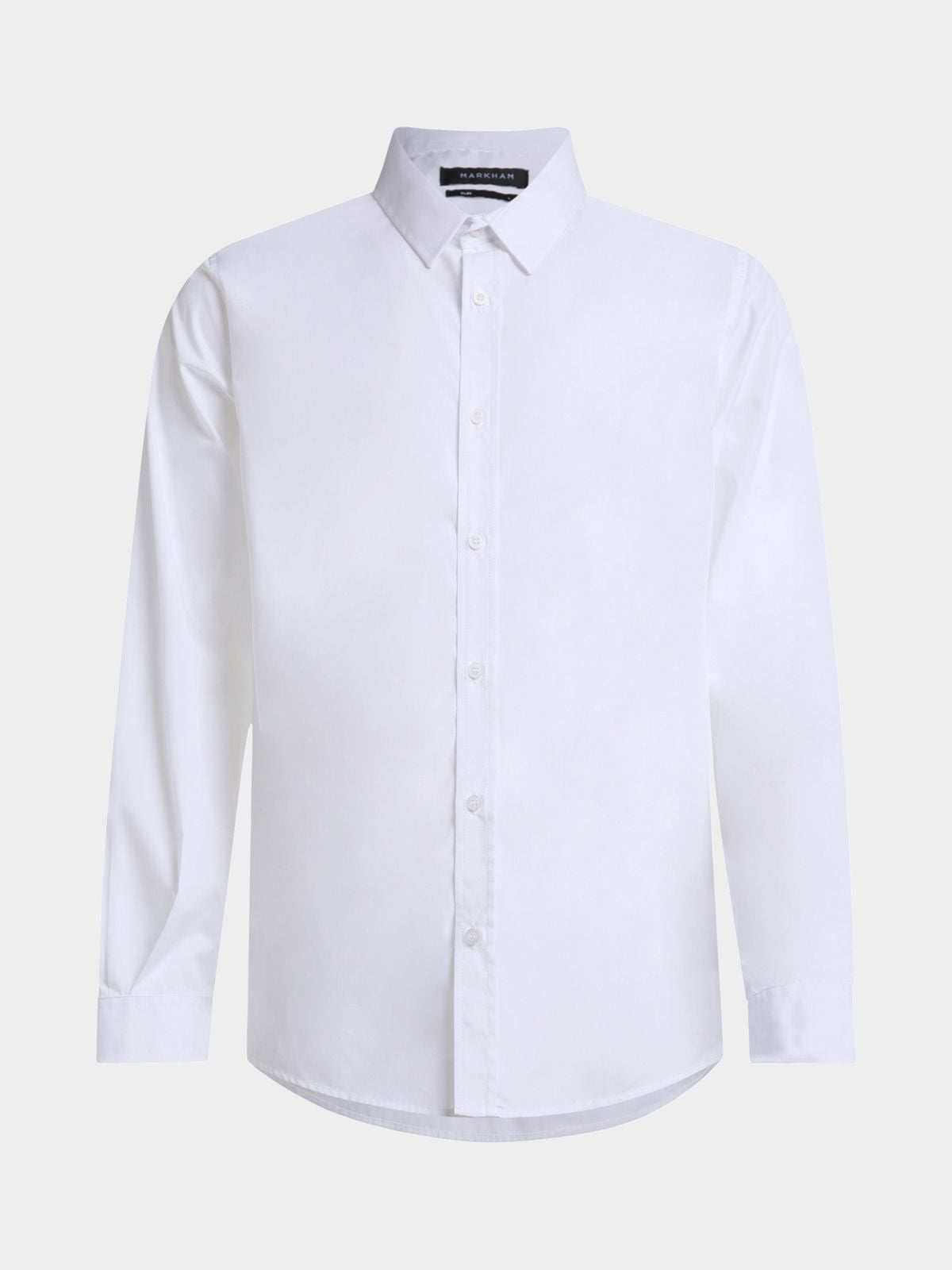 Men's Markham Smart Slim Fit White Shirt